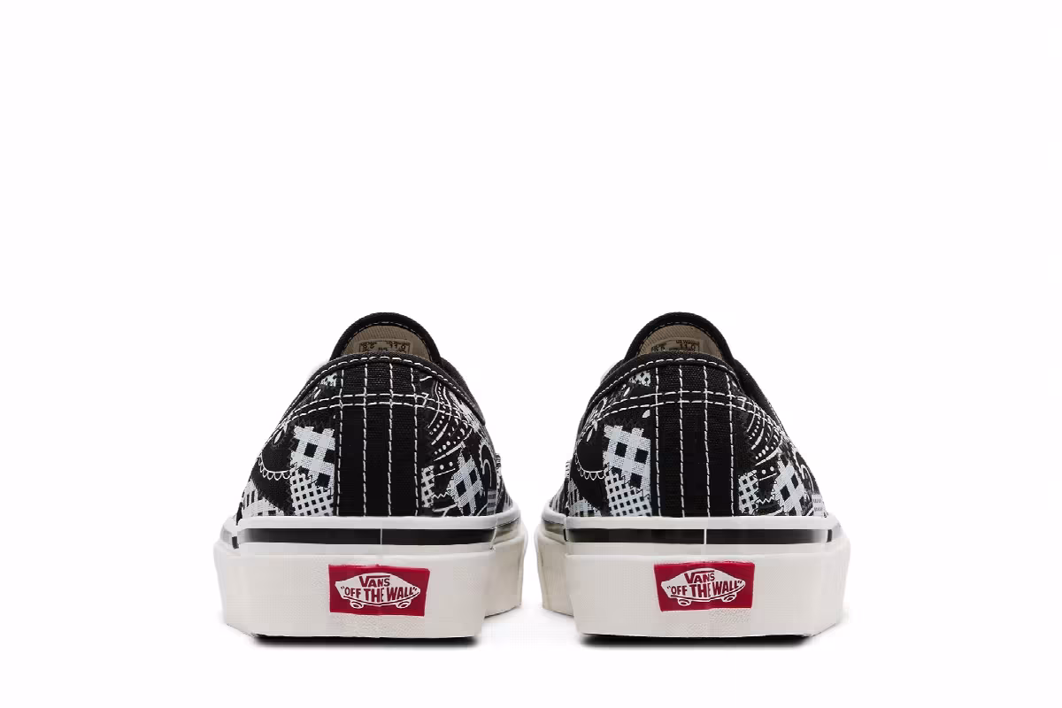 WP x Vans Authentic 44 DX Paisley Patchwork - Black, view 7