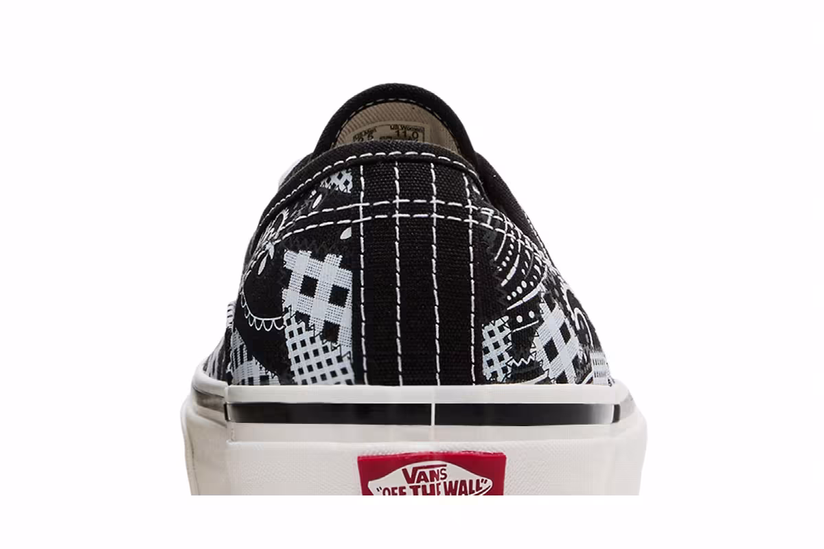 WP x Vans Authentic 44 DX Paisley Patchwork - Black, view 8