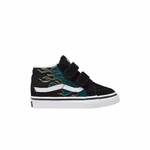 Vans Sk8-Mid Reissue V Toddler 'Metallic Flame Black'