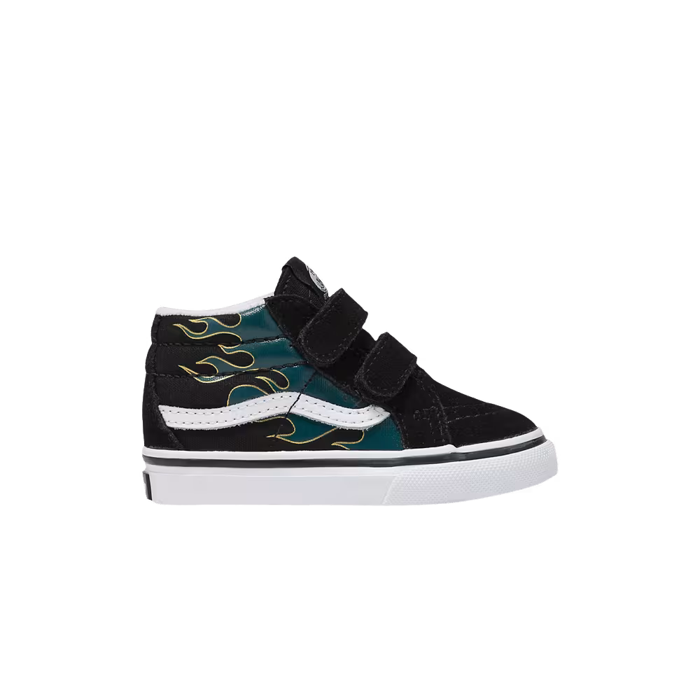 Vans Sk8-Mid Reissue V Toddler Metallic Flame Black