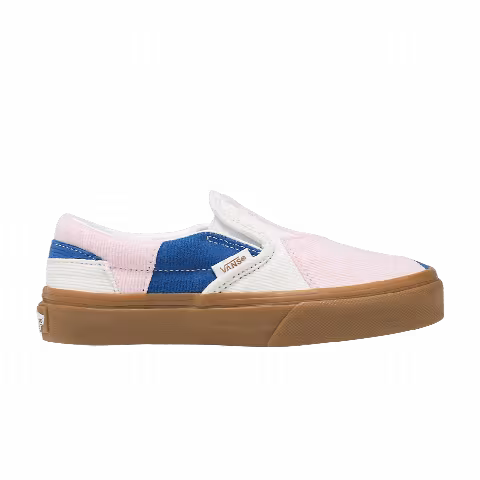 Vans Classic Slip-On V Kids 'Corduroy Patchwork'