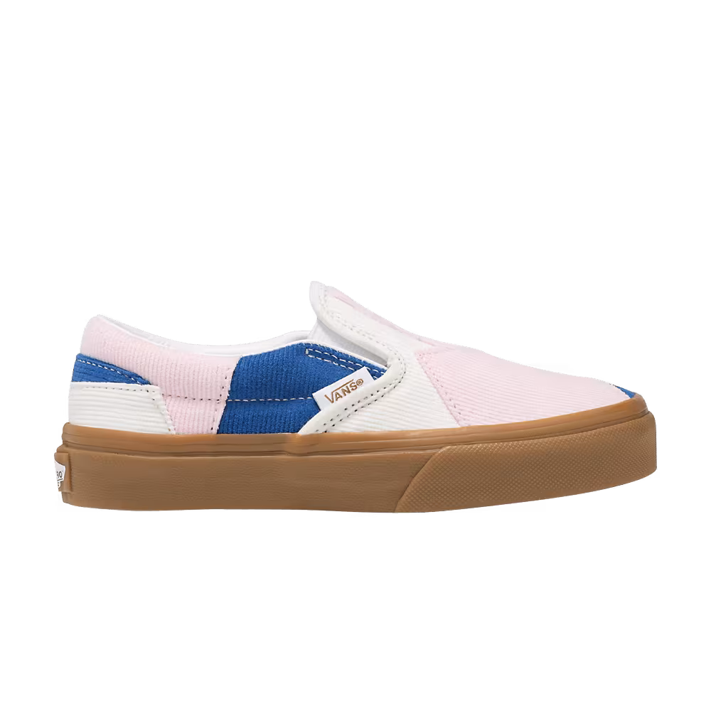 Vans Classic Slip-On V Kids Corduroy Patchwork