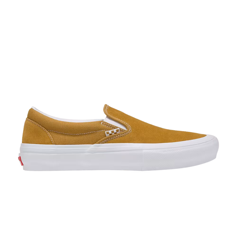 Vans Skate Slip-On Gold White