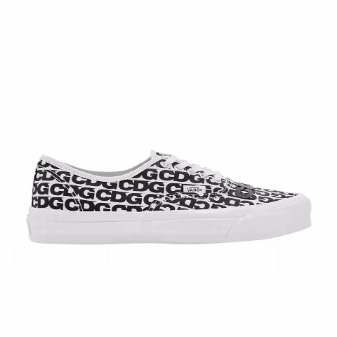 Comme des Garçons x Vans Authentic 'CDG Print - Black White' 2025