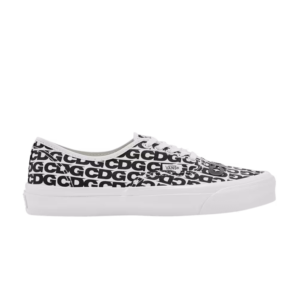 Comme des Garçons x Vans Authentic CDG Print - Black White 2025
