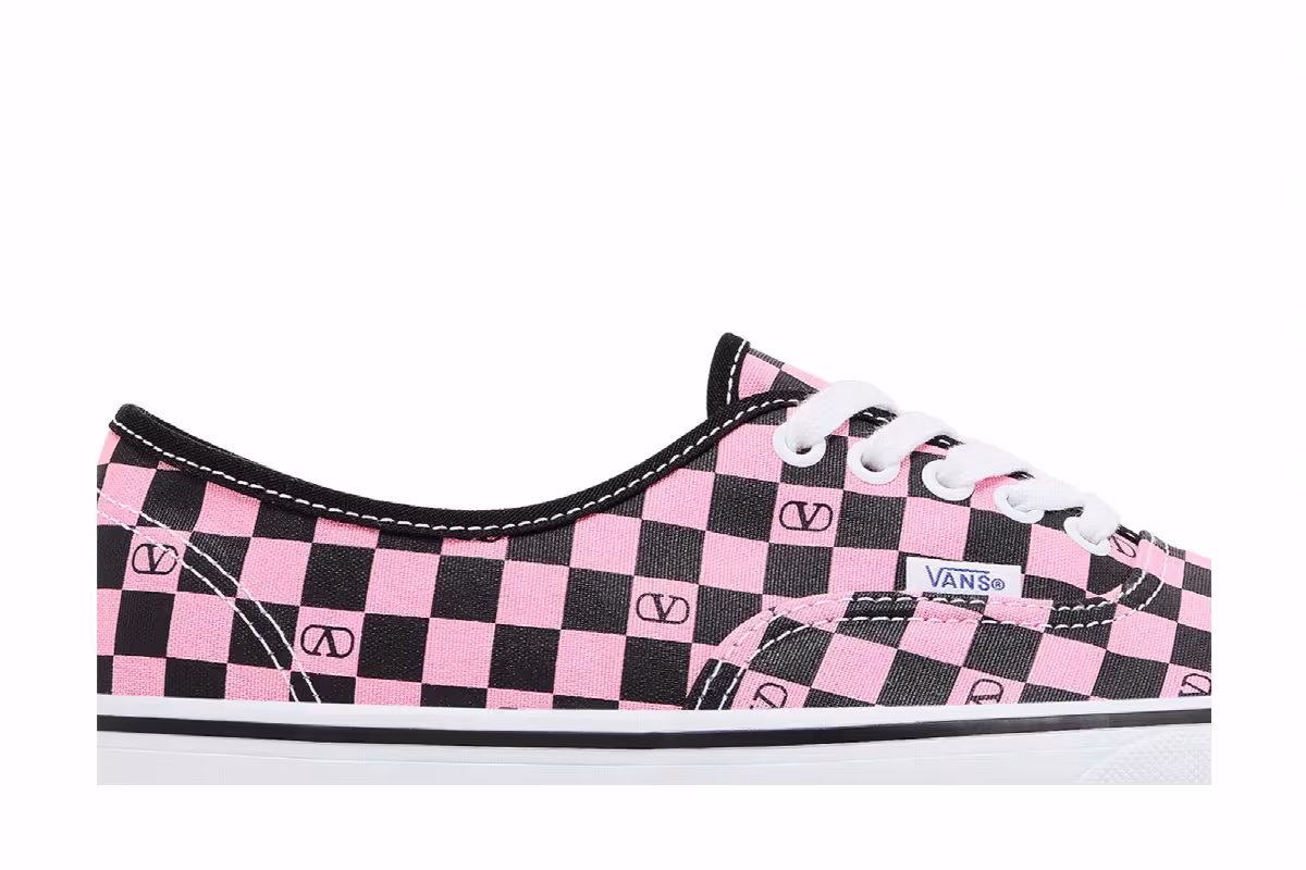Valentino Garavani x Vans Authentic Checkerboard Pink, view 3