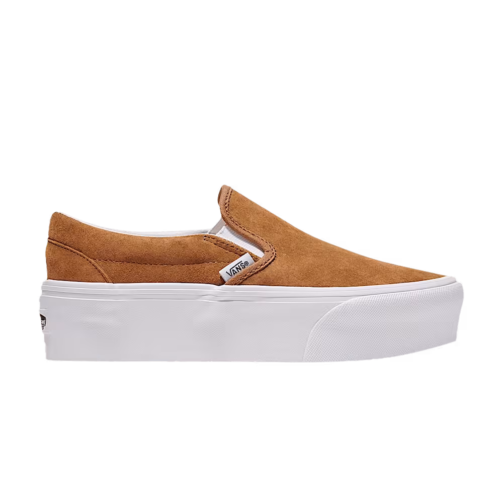 Vans Classic Slip-On Stackform Chipmunk Brown