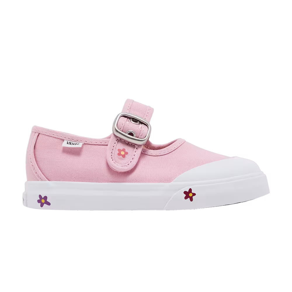 Vans Mary Jane Toddler Pink Flower