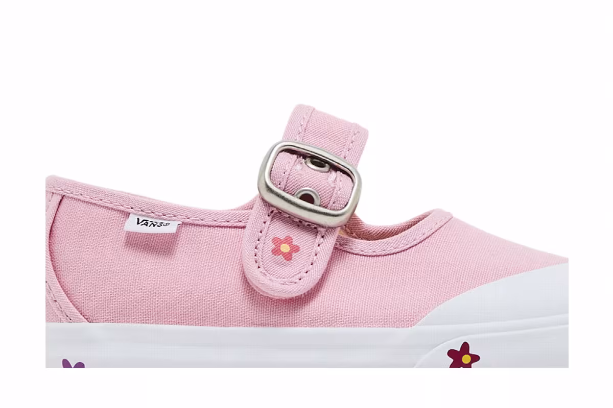 Vans Mary Jane Toddler Pink Flower, view 3
