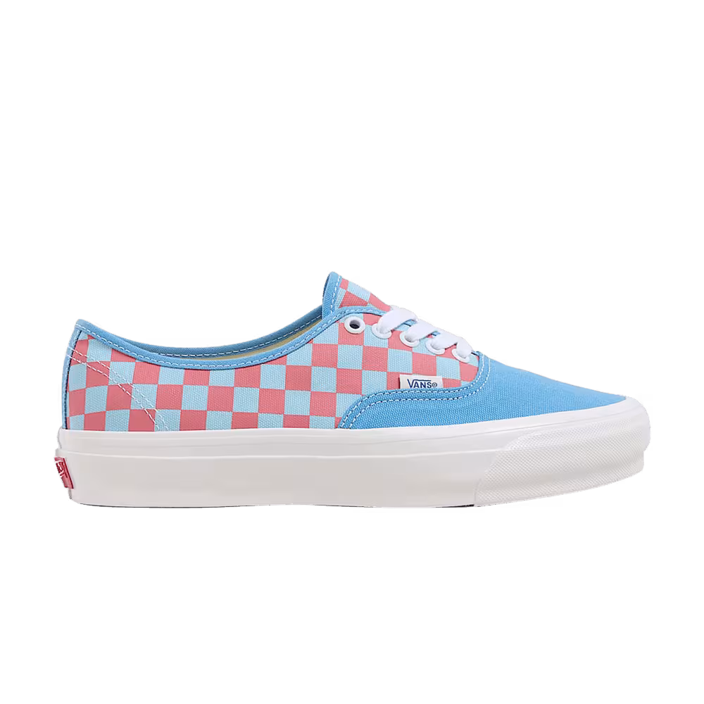 Vans Authentic 44 LX Checkerboard - Heritage Blue Pink