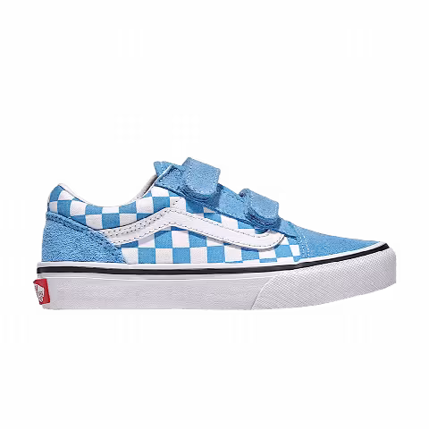 Vans Old Skool V Kids 'Checkerboard - Heritage Blue'