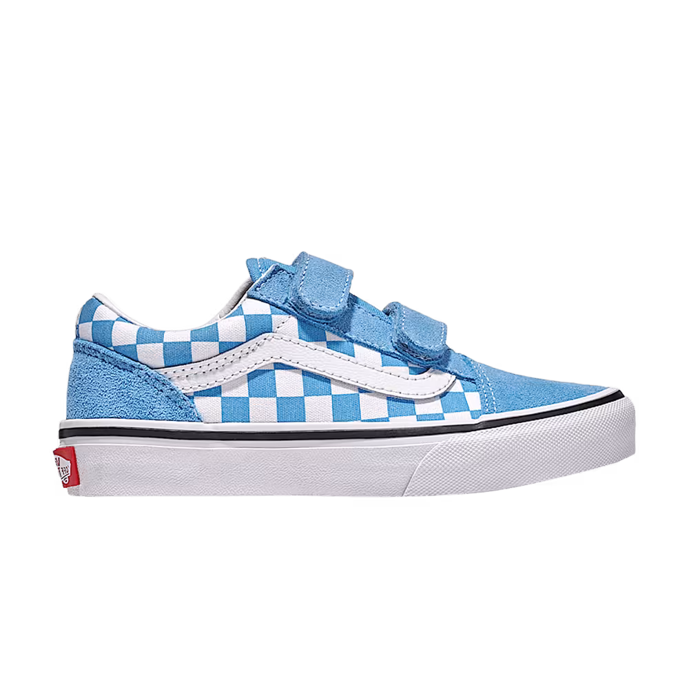 Vans Old Skool V Kids Checkerboard - Heritage Blue