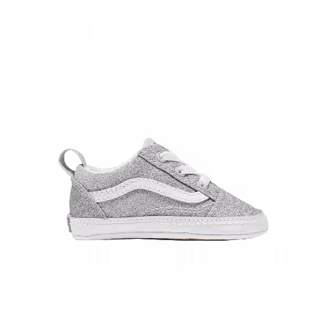 Vans Old Skool Crib 'Silver Glitter'