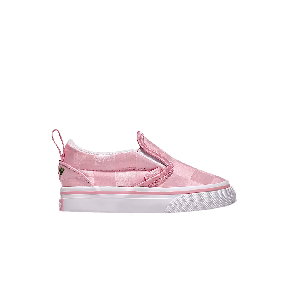 Vans Classic Slip-On V Toddler Pink Satin