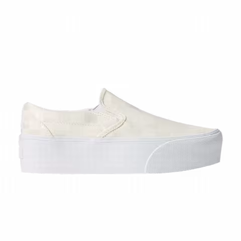 Vans Classic Slip-On Stackform 'Checkerboard - White'