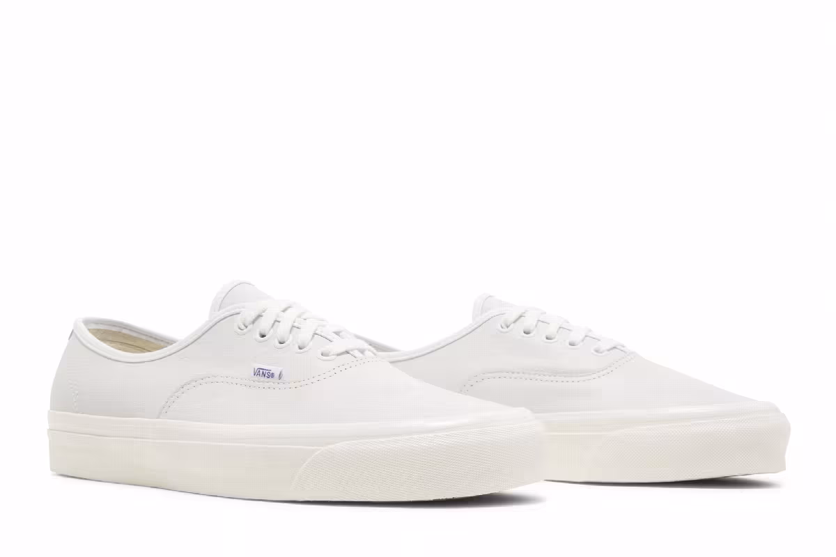 Vans Authentic 44 DX Anaheim Factory - True White Leather, view 9