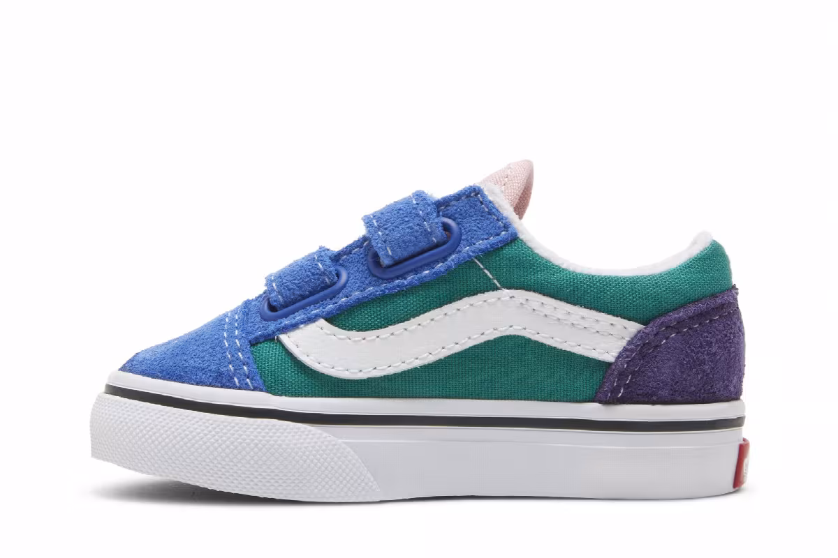 Vans Old Skool V Toddler Retro Court - Multi, view 4