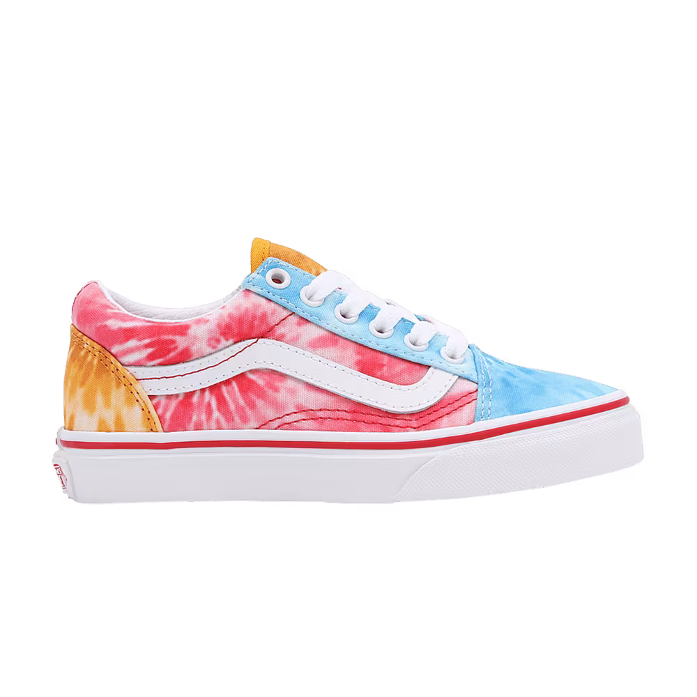 Vans Old Skool Kids Tie Dye Block