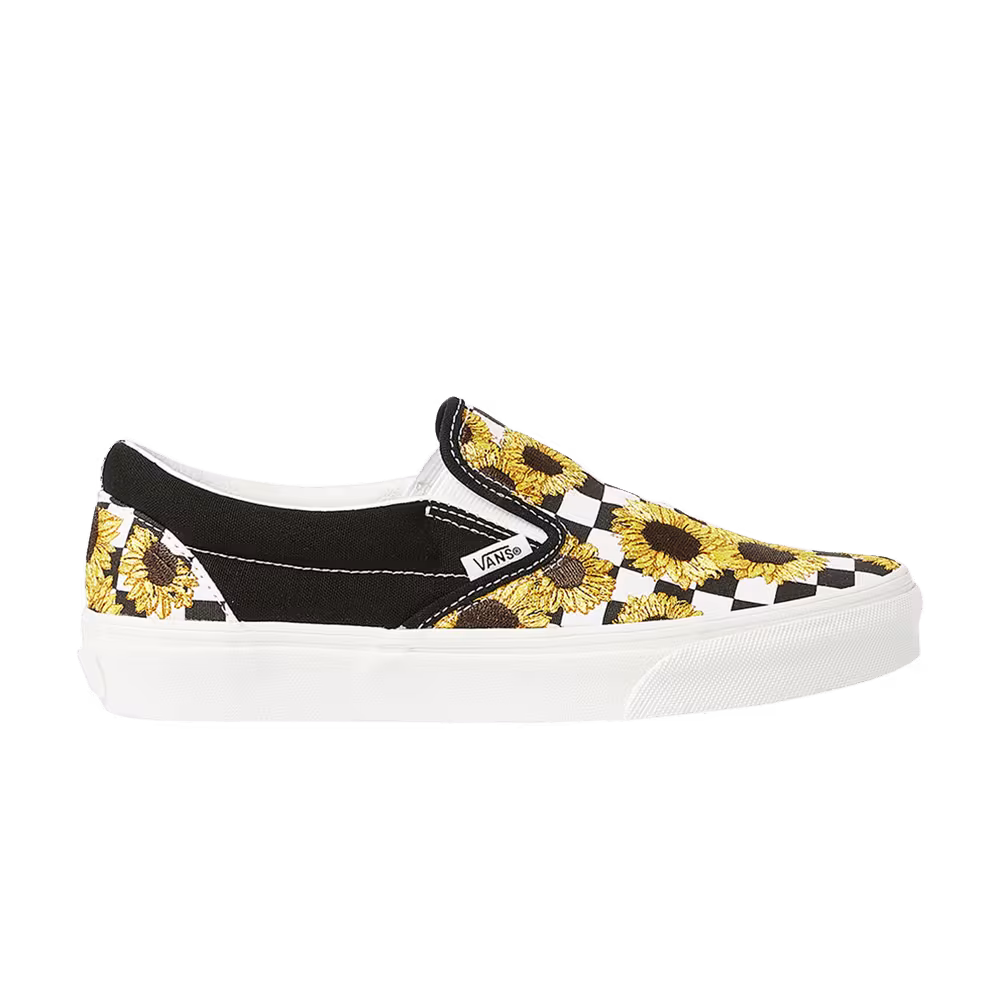 Vans Classic Slip-On Sunflower Embroidery