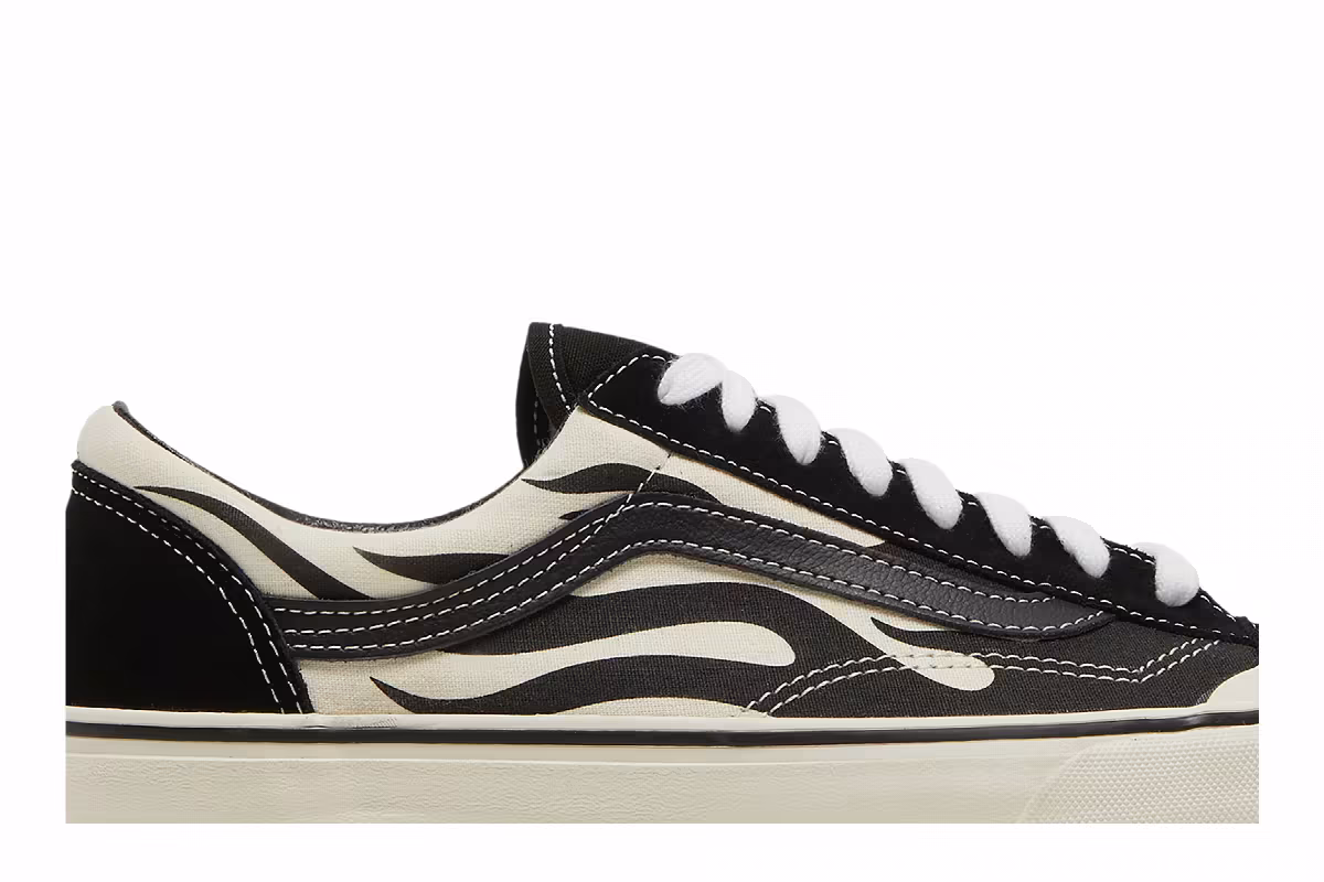 Vans Style 36 SF Black Flames, view 3