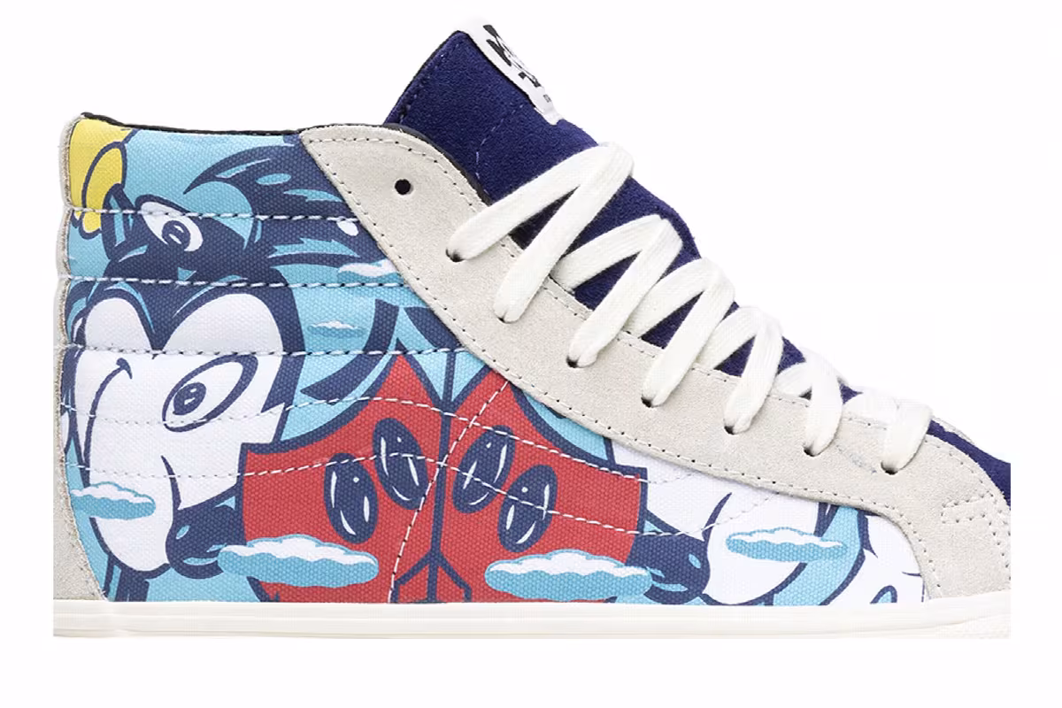Disney x John Van Hamersveld x Vans Sk8-Hi Mickeys 90th, view 3