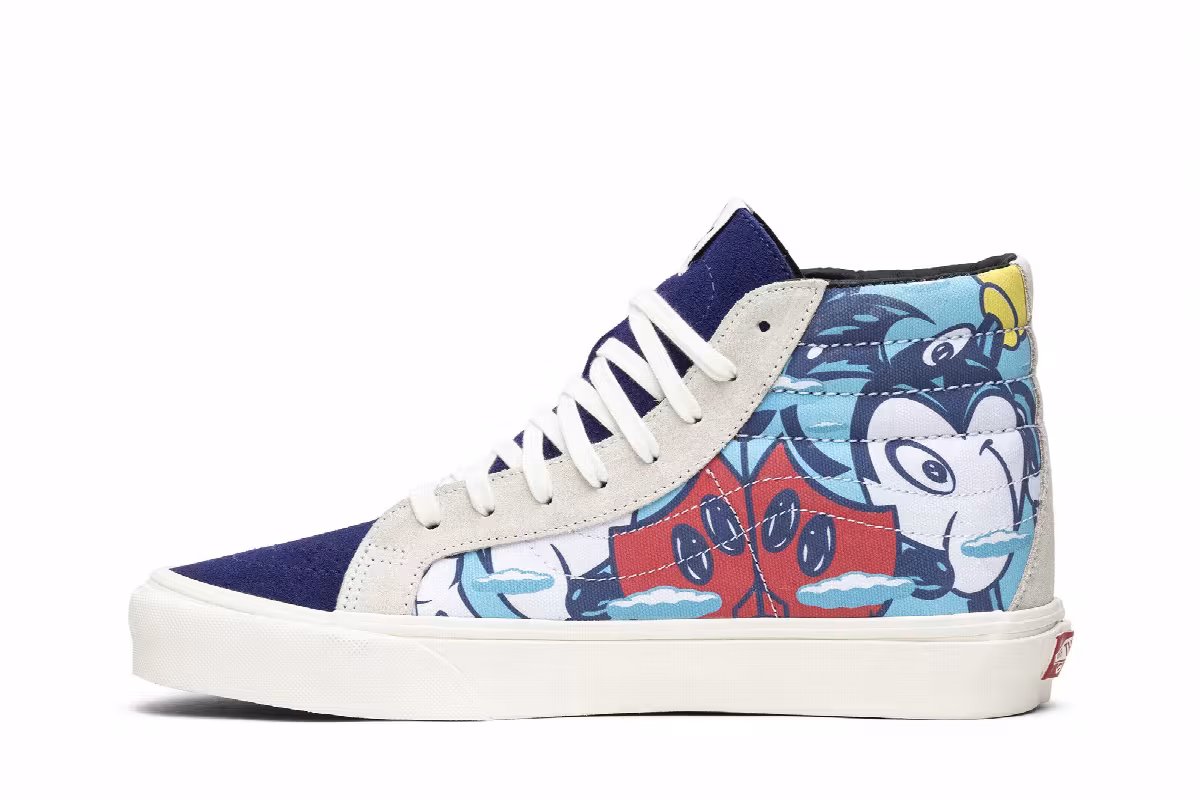 Disney x John Van Hamersveld x Vans Sk8-Hi Mickeys 90th, view 4