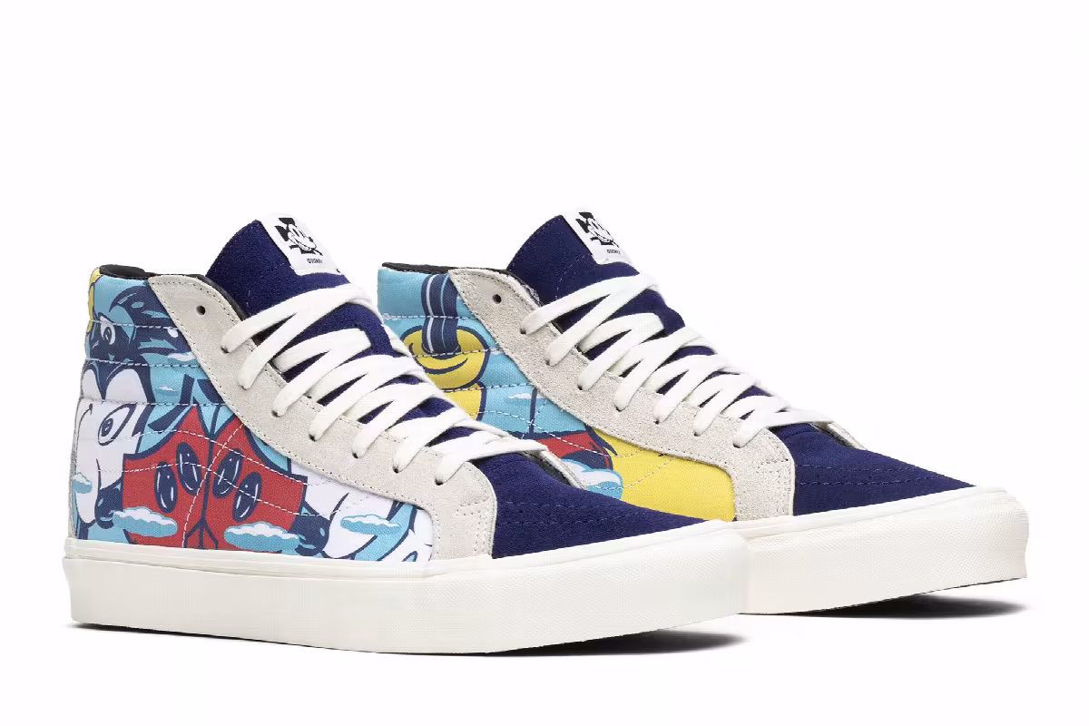 Disney x John Van Hamersveld x Vans Sk8-Hi Mickeys 90th, view 9