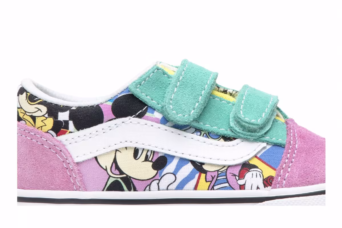 Disney x Vans Old Skool Velcro Toddler 80s Mickey, view 3