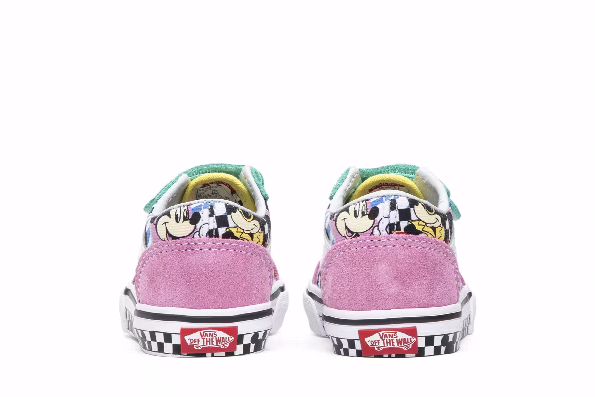 Disney x Vans Old Skool Velcro Toddler 80s Mickey, view 7