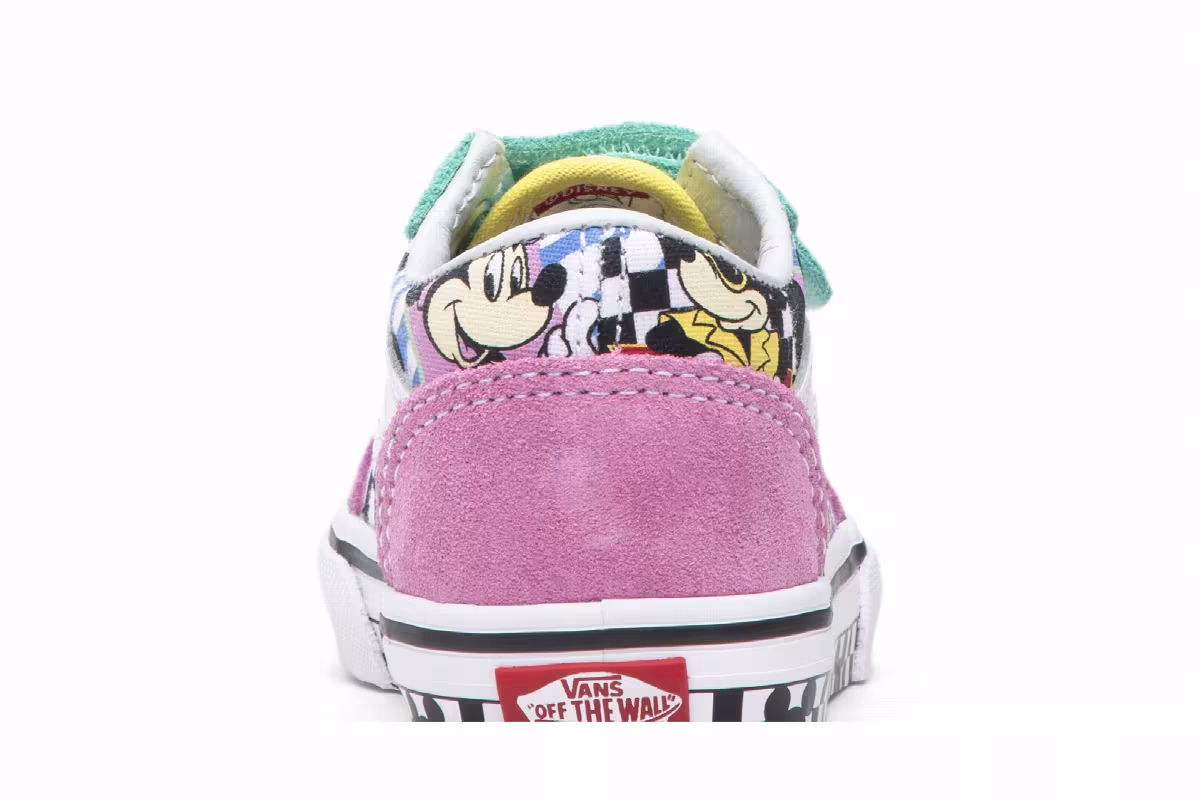 Disney x Vans Old Skool Velcro Toddler 80s Mickey, view 8