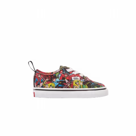 Marvel x Vans Authentic Elastic Lace Toddler 'Multi'