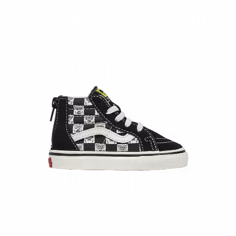 Vans Sk8-Hi Zip LX Toddler 'Spongebob Checkerboard'