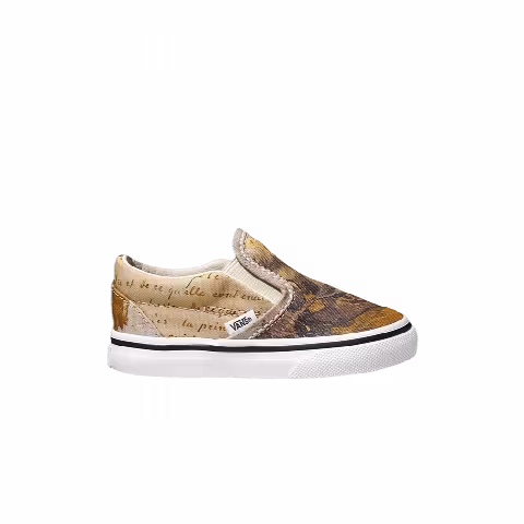 Vincent Van Gogh x Vans Classic Slip-On Toddler 'Skull'