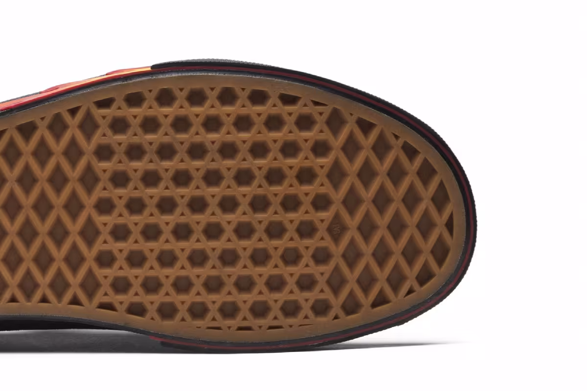 Vans Slip On Flame Wall, view 6