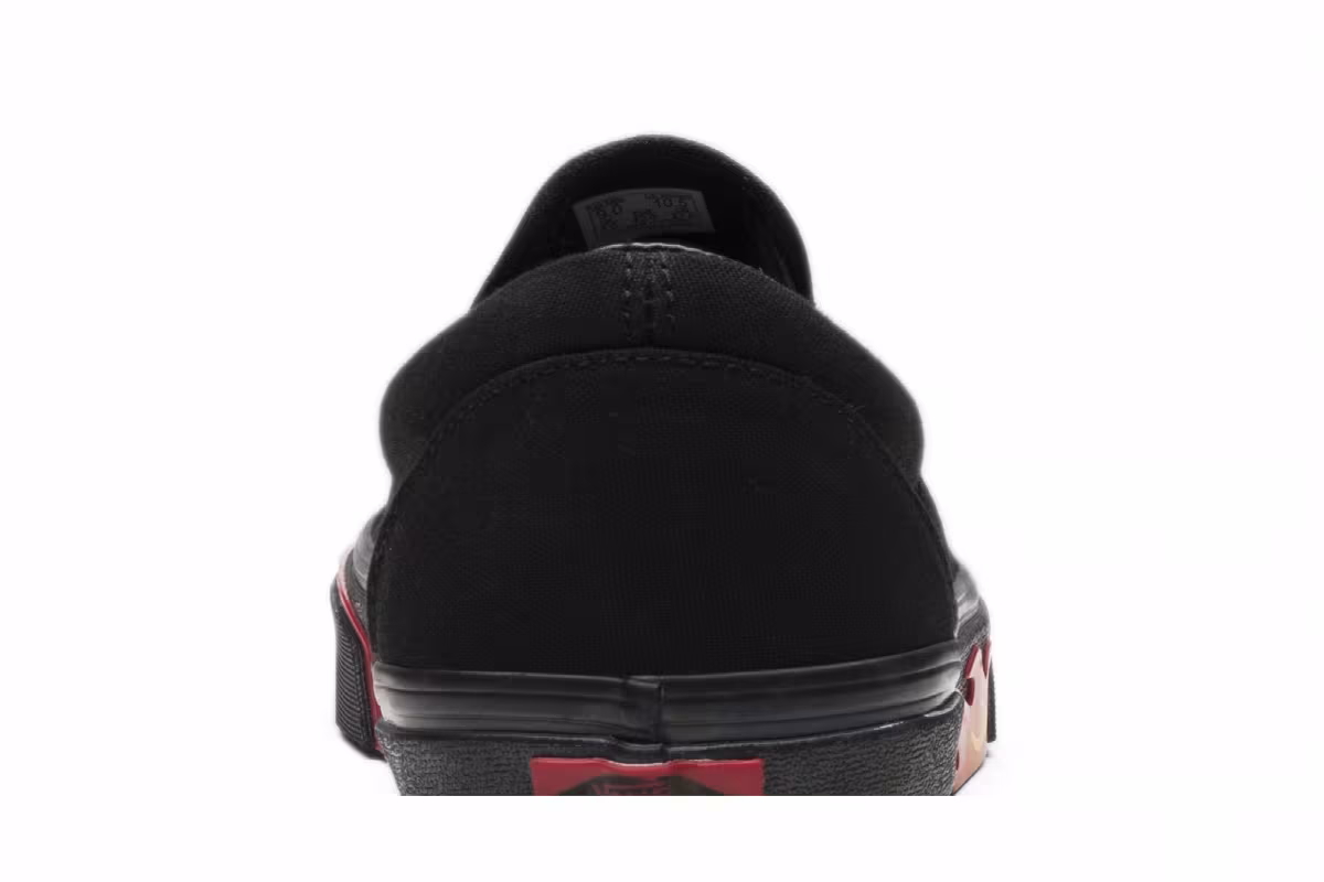 Vans Slip On Flame Wall, view 8