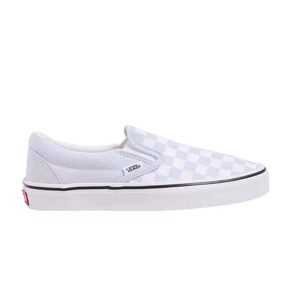 Vans Classic Slip-On Color Theory Checkerboard - Blue