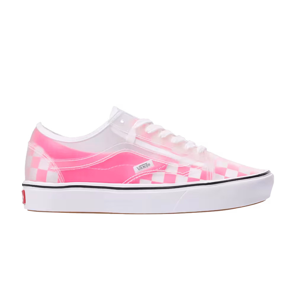Vans ComfyCush Slip-Skool Knockout Pink Checkerboard