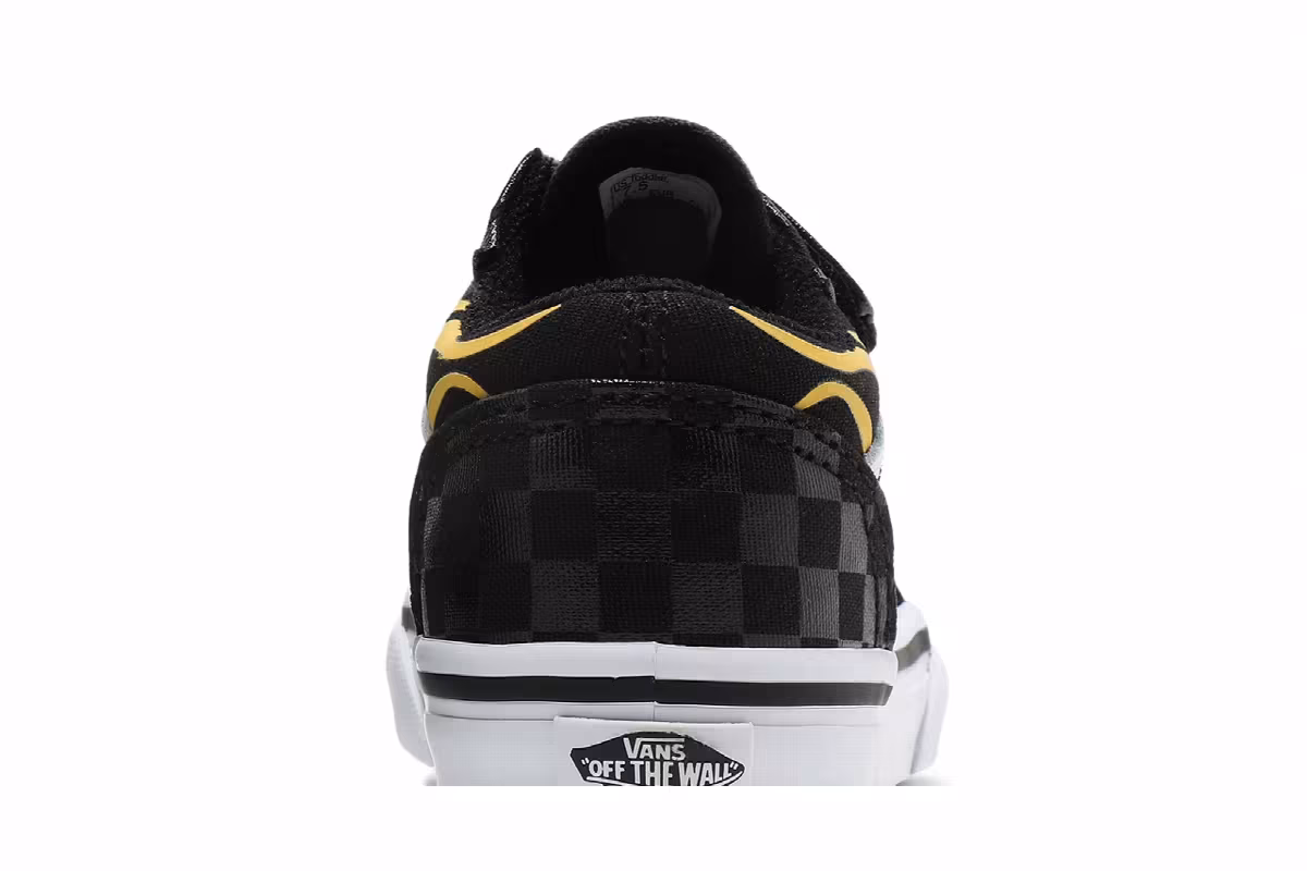 Vans Old Skool V Toddler Glow Flame, view 8