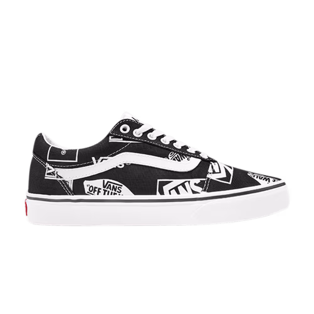 Vans Ward Logo Mix - Black White