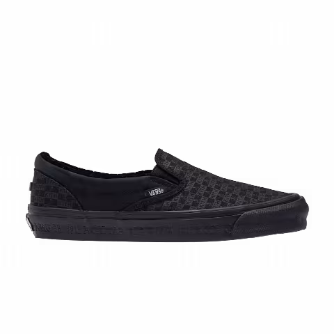 Kith x Mastermind World x Vans OG Classic Slip-On LX 'Black'
