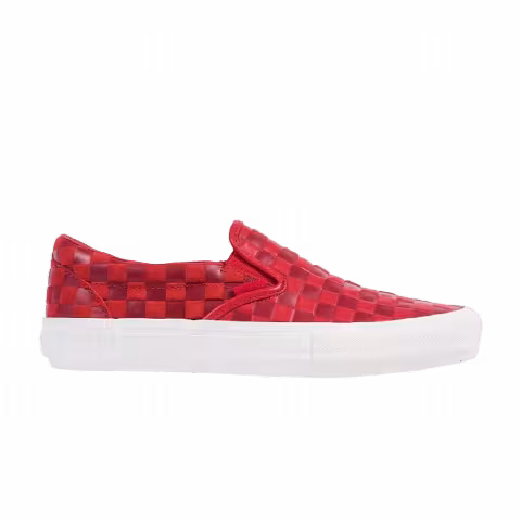 Vans Engineered Garments x Classic Slip-On 'Red Checkerboard'