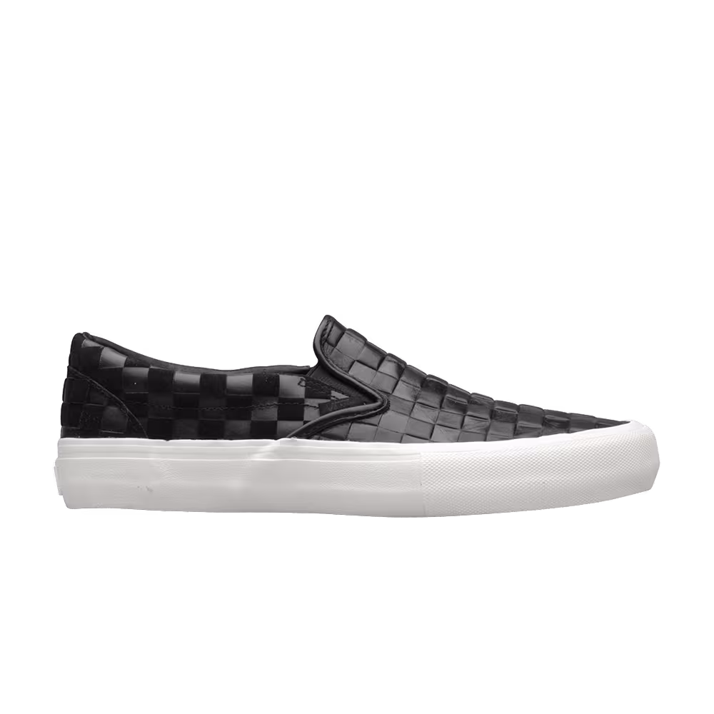 Engineered Garments x Vans Classic Slip-On Black Checkerboard