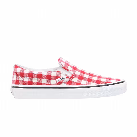 Vans Classic Slip-On 'Gingham - Racing Red'