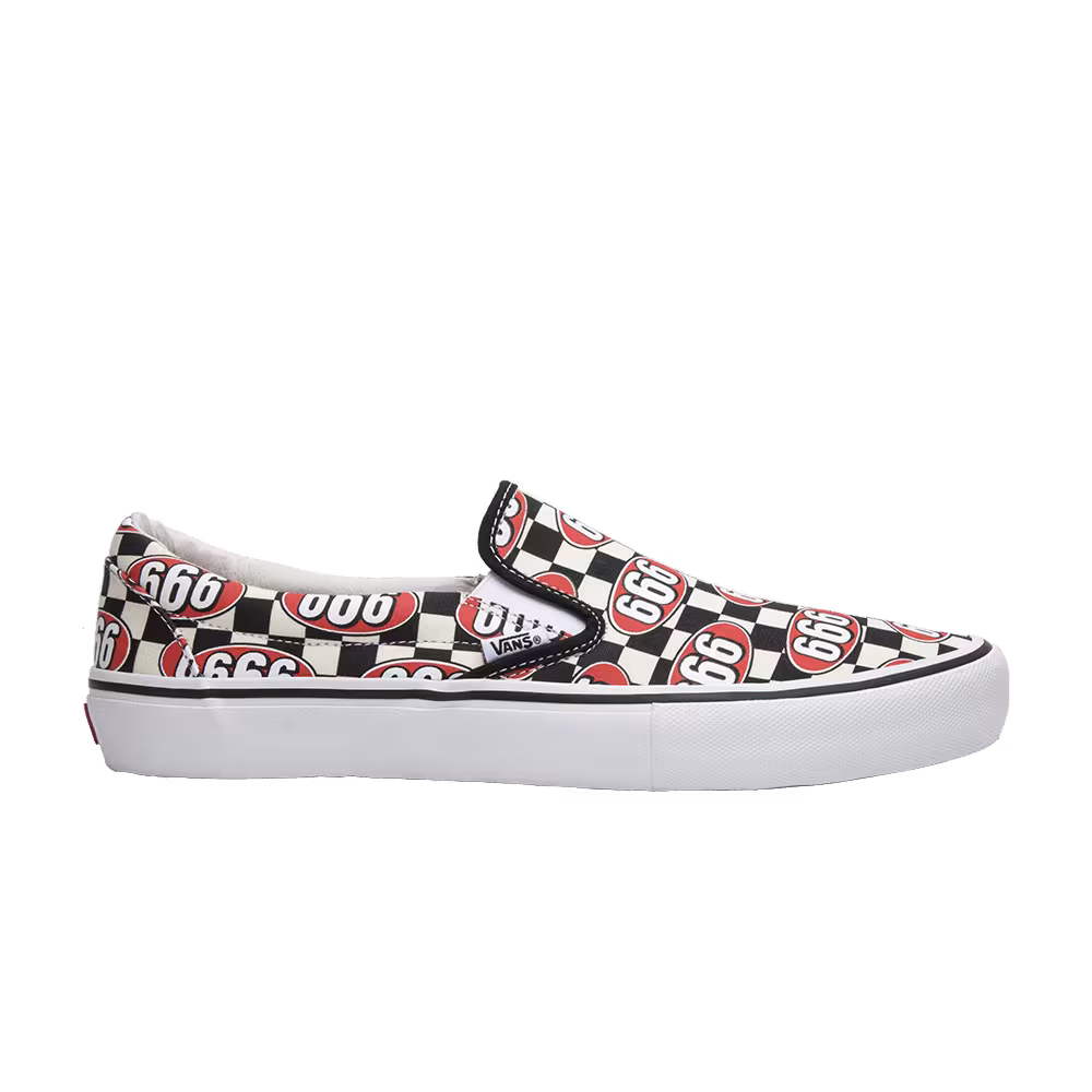 Vans Supreme x Slip-On Cream 666
