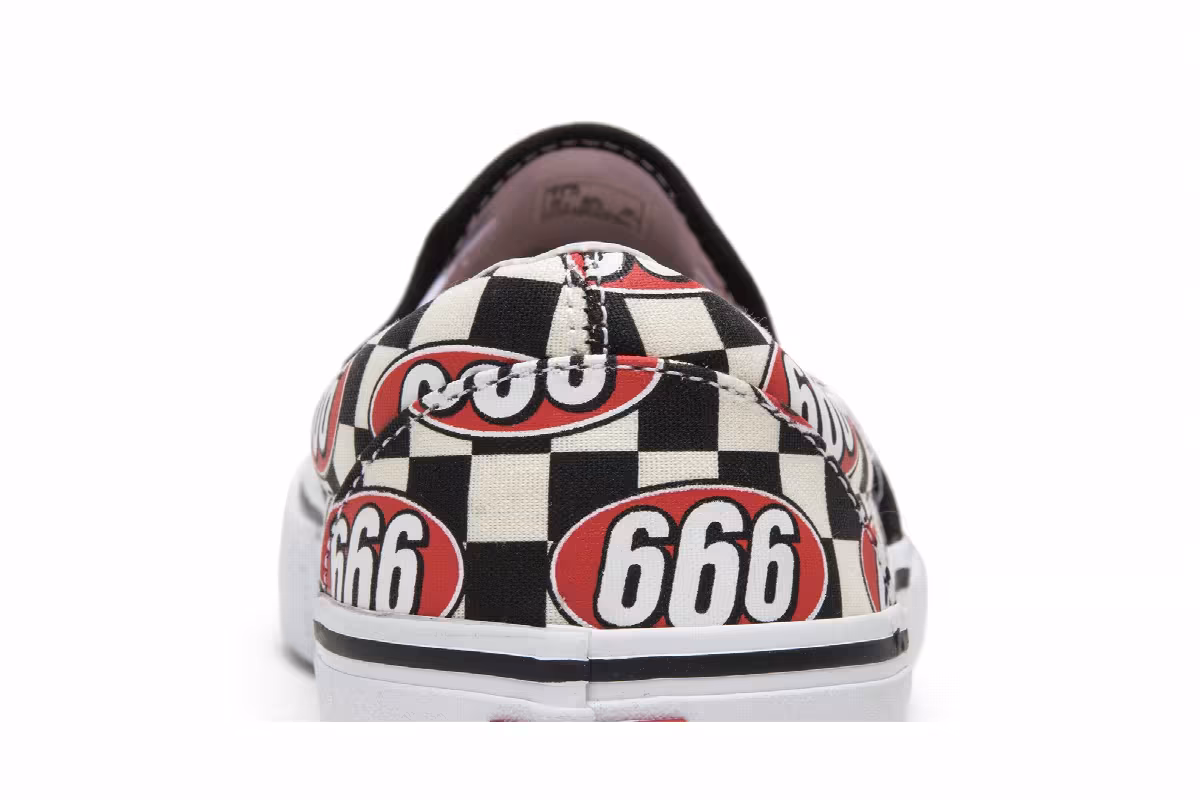 Vans Supreme x Slip-On Cream 666, view 8