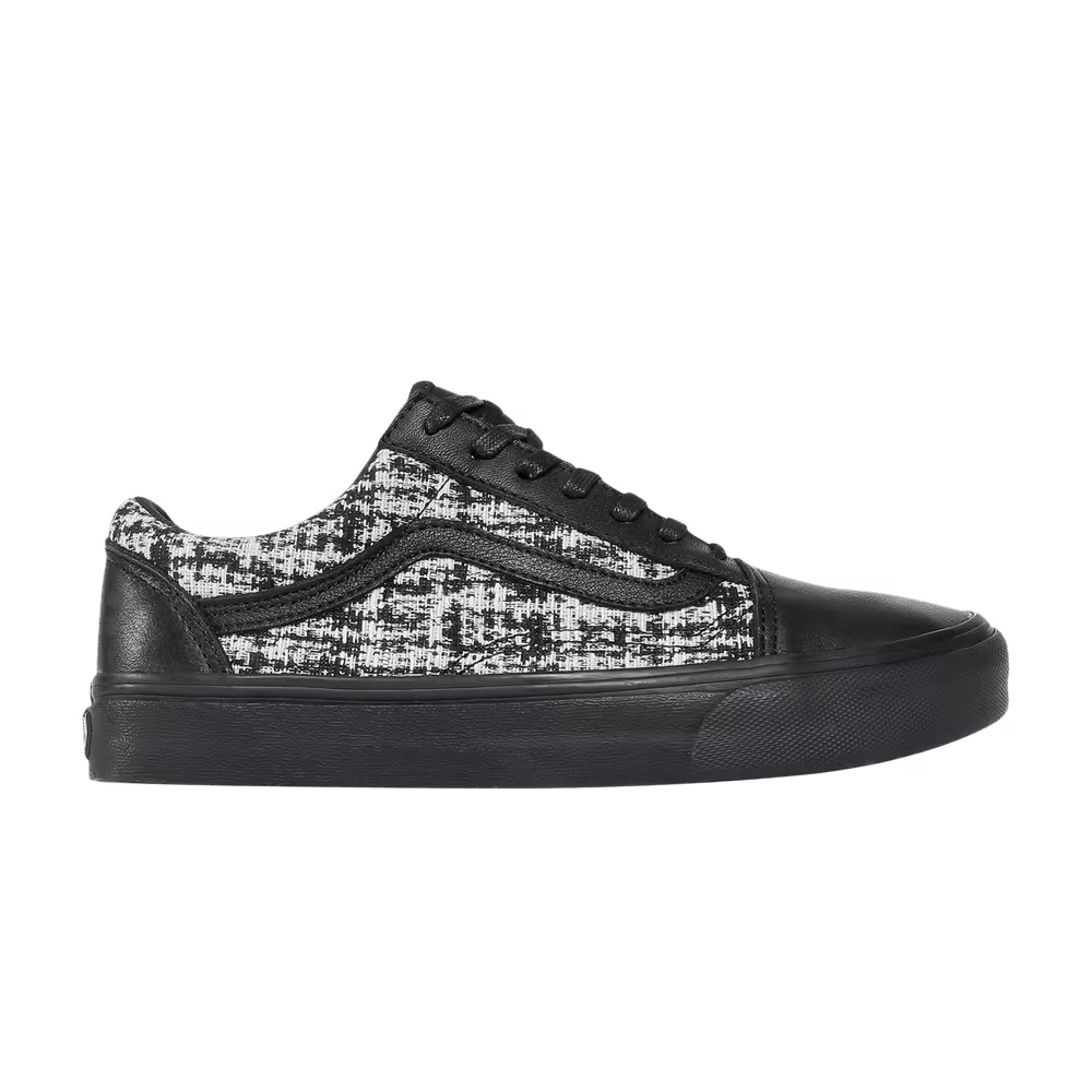 Karl Lagerfield x Vans Old Skool Black Boucle