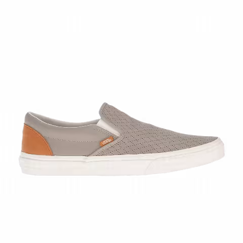 Vans Classic Slip-On 'Leather Perf - Moon Rock'