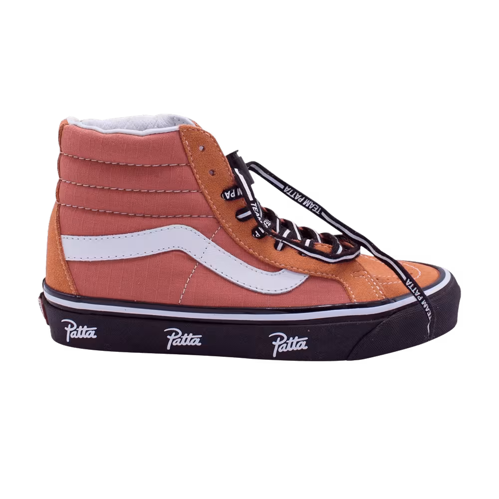 Patta x Vans Sk8-Hi 38 Reissue Langoustino