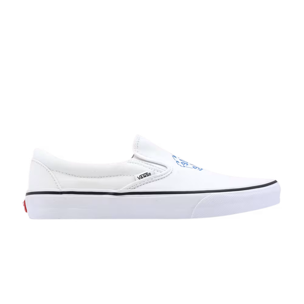 Vans Supreme x Classic Slip-On White Castle