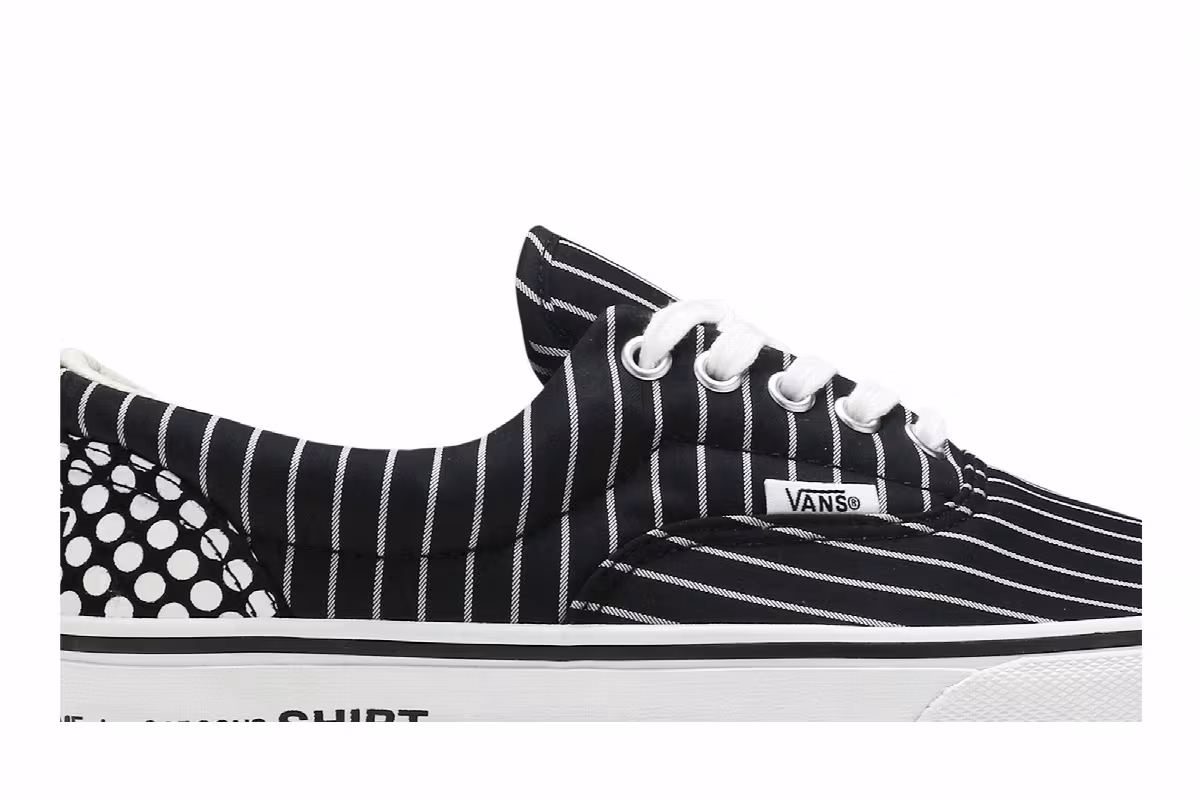 Comme des Garçons x Supreme x Vans Era Pinstripe, view 3